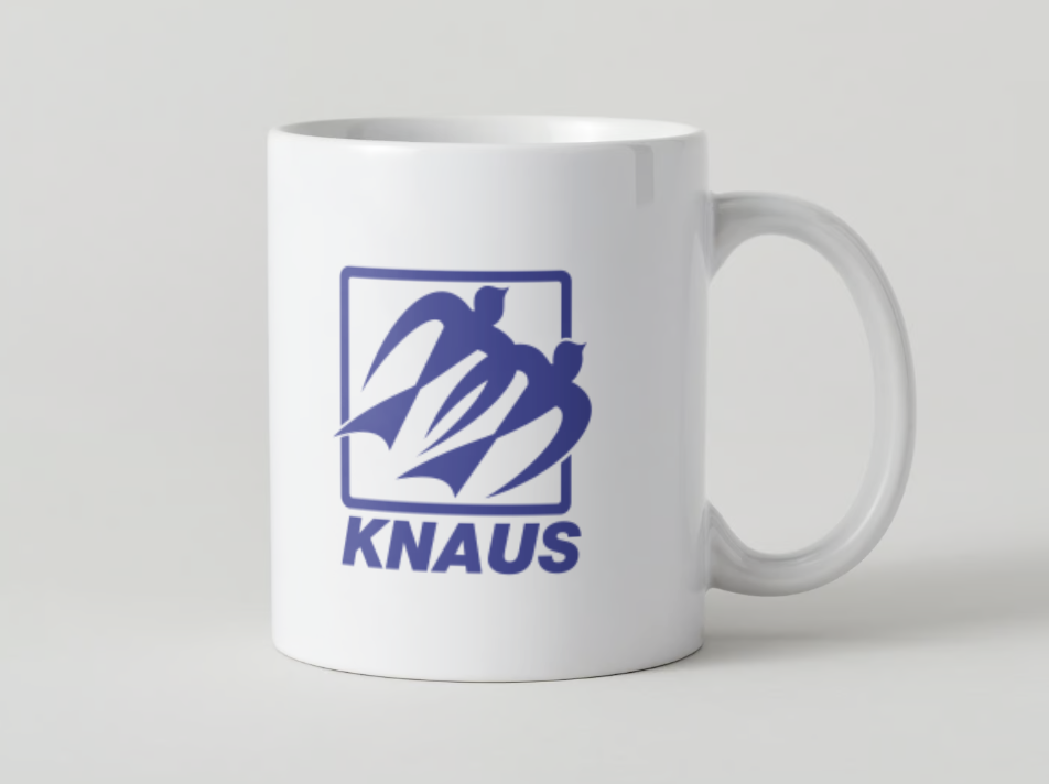 Knaus Motorhome Mug manufacturer logo the perfect motorhome accessory