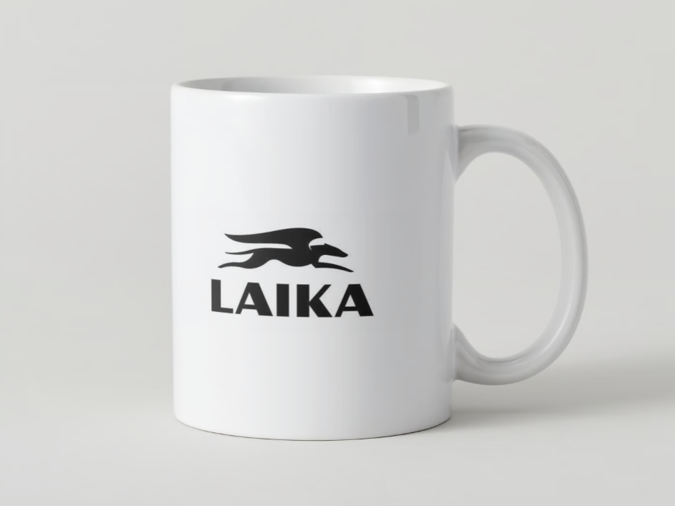 Laika Motorhome Mug manufacturer logo the perfect motorhome accessory