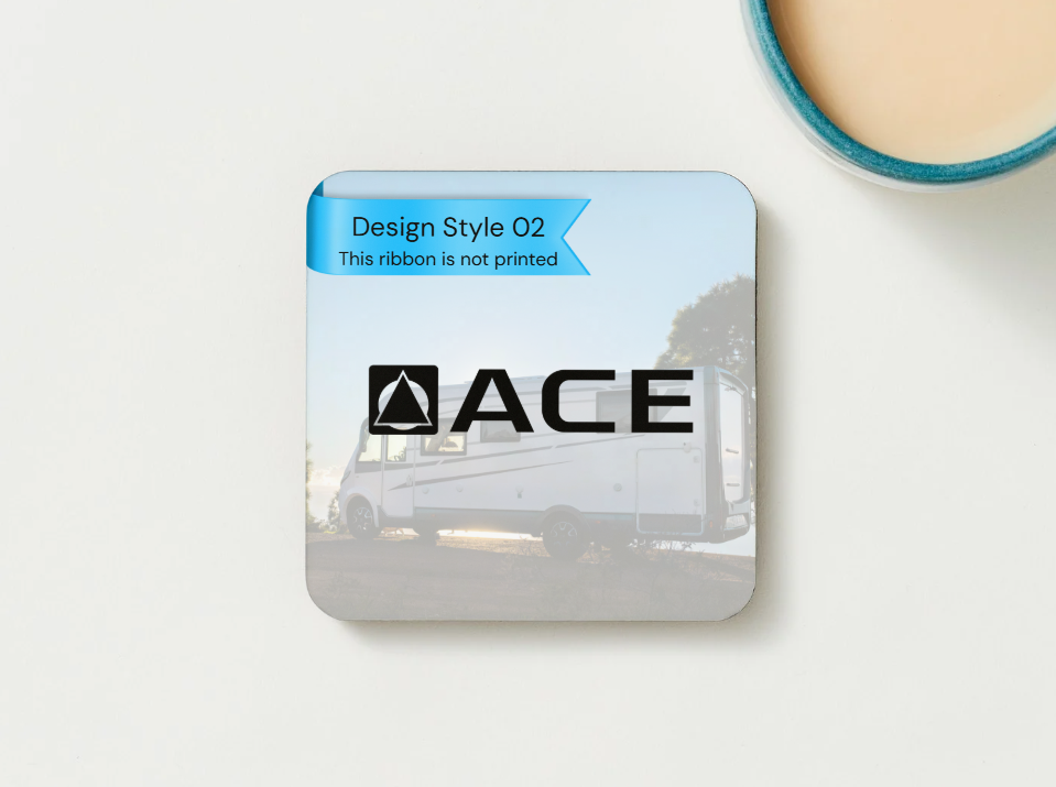 ACE Motorhome Coasters Camper Van SET of 2 or 4