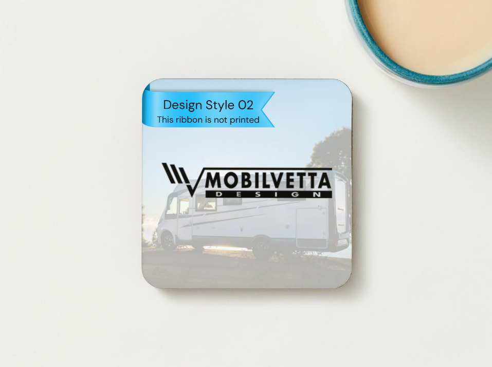 Mobilvetta Motorhome Coasters Camper Van SET of 2 or 4
