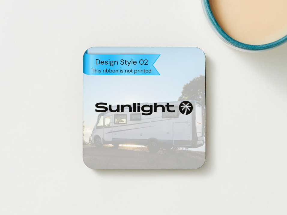 Sunlight Motorhome Coasters Camper Van SET of 2 or 4