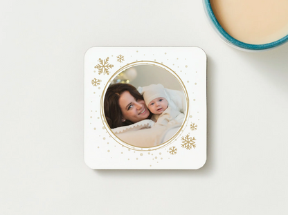 Mum & Baby Christmas Mug & Coaster Set – Festive Family Gift