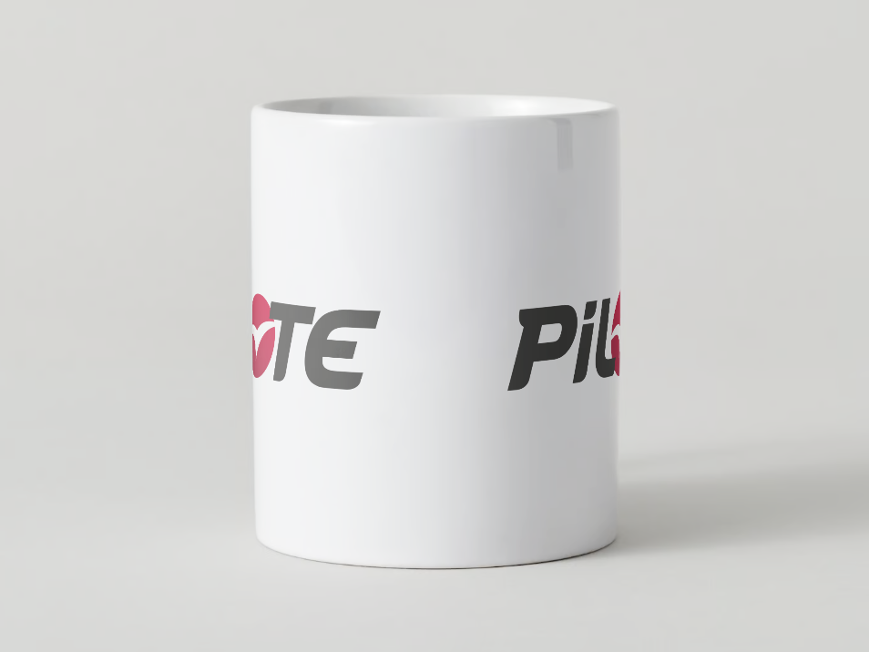 Pilote Motorhome Mug manufacturer logo the perfect motorhome accessory