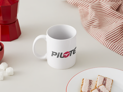 Pilote Motorhome Mug manufacturer logo the perfect motorhome accessory