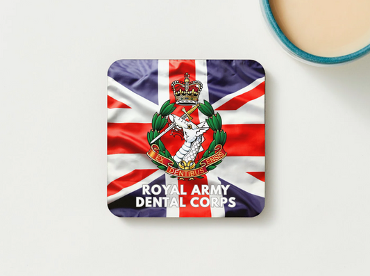 Royal Army Dental Corps Military Coaster set of 2 or 4