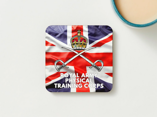 Royal Army Physical Training Corps Military Coaster set of 2 or 4