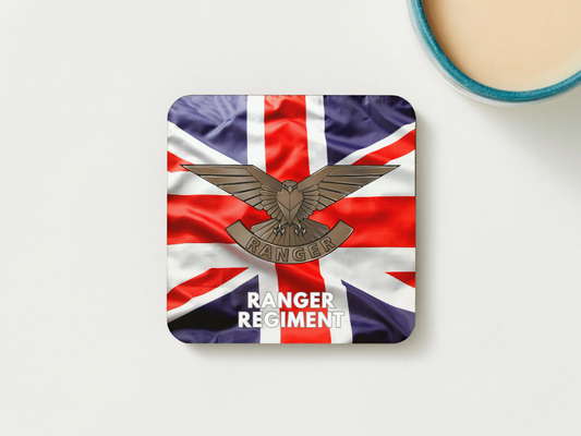 Ranger Regiment Military Coaster set of 2 or 4