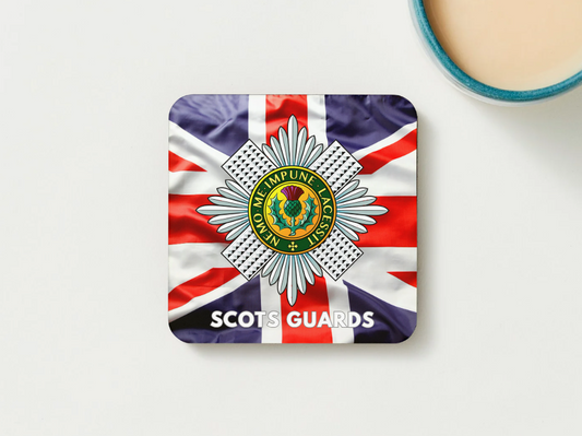 Scots Guards Military Coaster set of 2 or 4