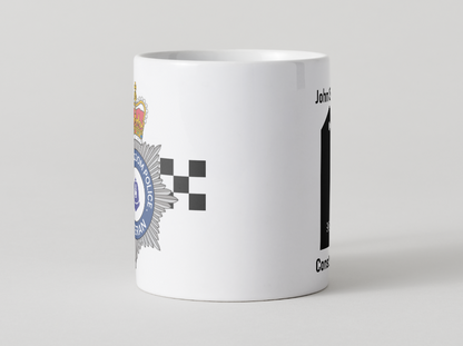 Police Mugs UK Veteran Personalised Epaulettes