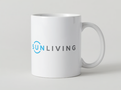 Sun Living Motorhome Mug manufacturer logo the perfect motorhome accessory