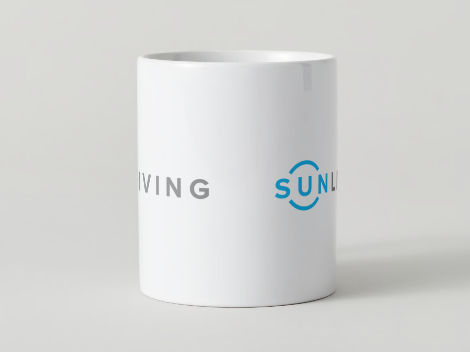 Sun Living Motorhome Mug manufacturer logo the perfect motorhome accessory