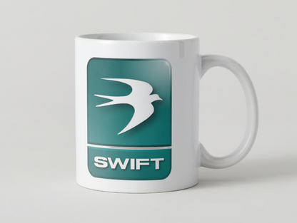 Swift Motorhome Mug manufacturer logo the perfect motorhome accessory