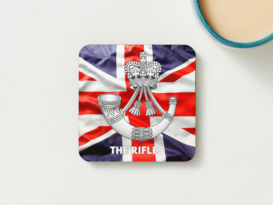 The Rifles Military Coaster set of 2 or 4
