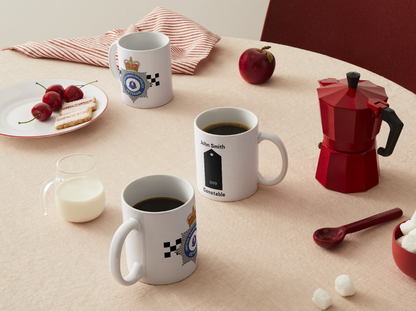 Police Mugs UK Veteran Personalised Epaulettes