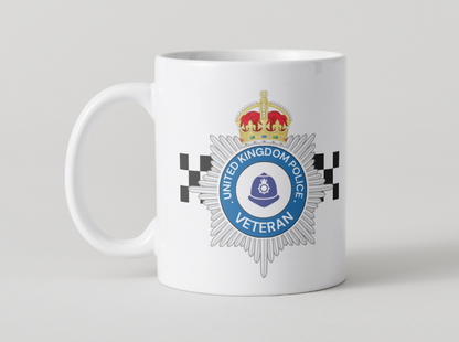 Police Mugs UK Veteran Personalised Epaulettes
